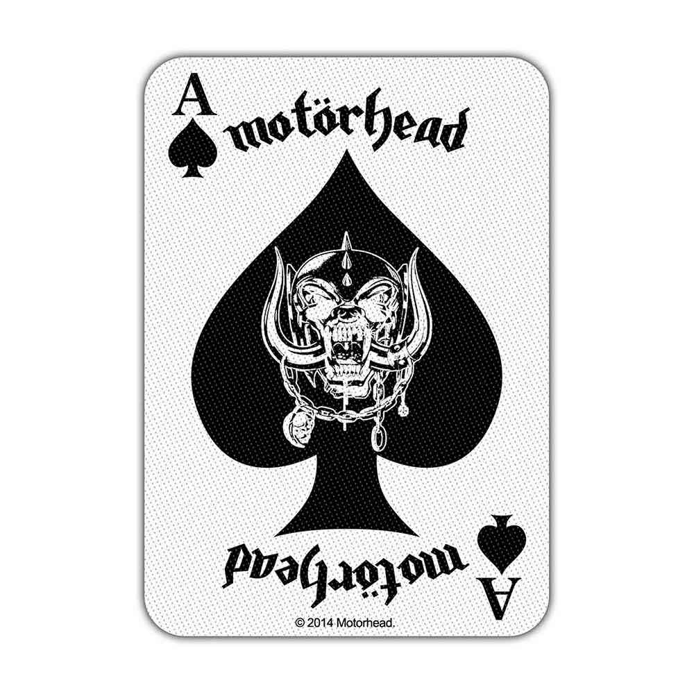 Motorhead - Ace Of Spades Card Patch - Multicolours